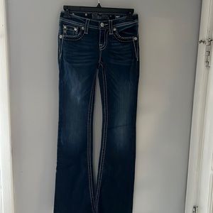girls size 12 kids miss me boot cut jeans